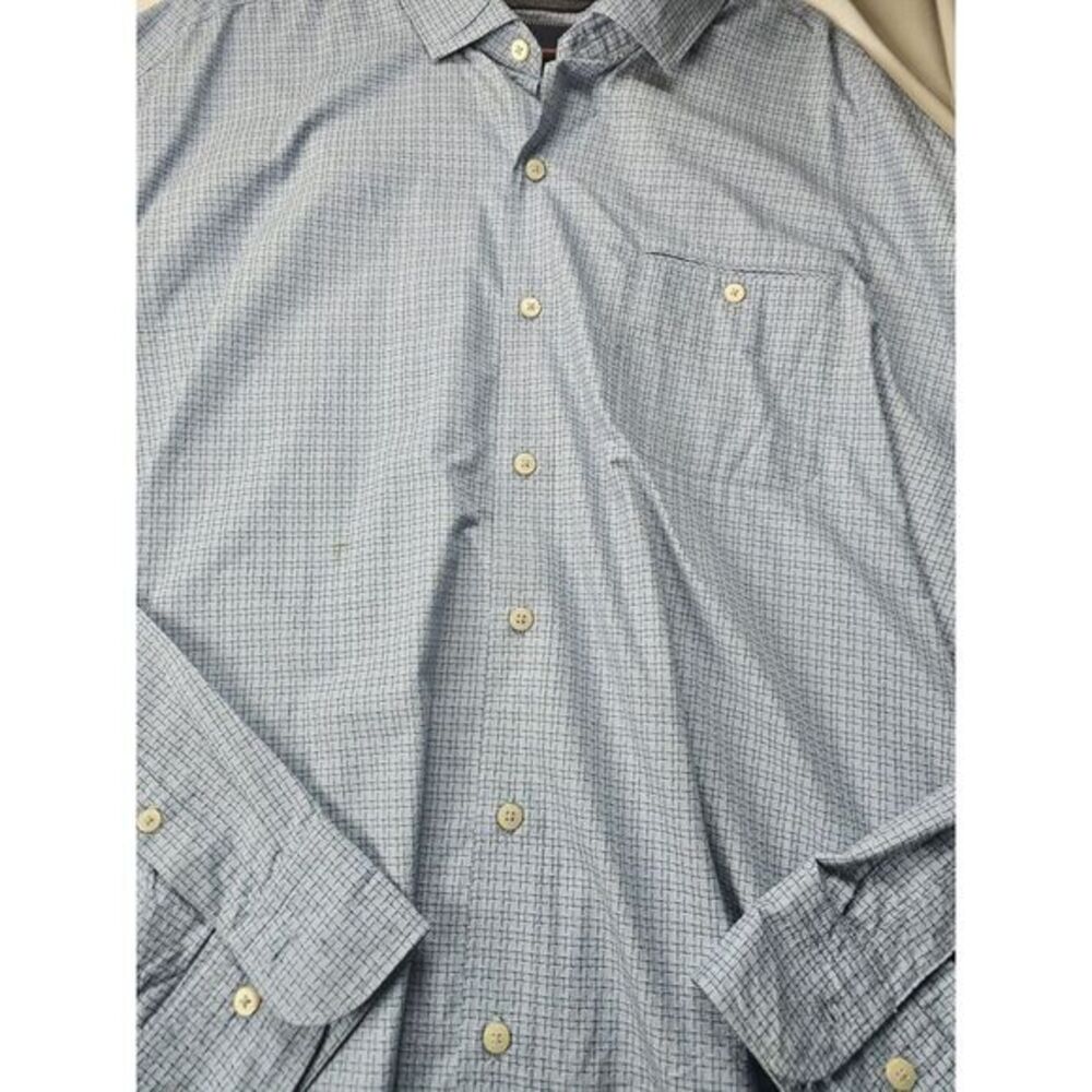 Tommy Bahama Shirt‎ Adult 3XB Button Down Silk Long Sleeve Beach Mens